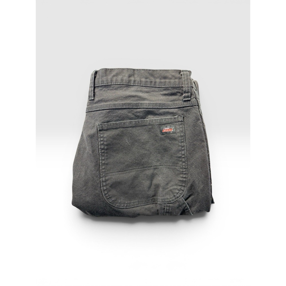 Dickies Duck Carpenter Black Jeans Relaxed Fit Men's Size 38x30 Flex Pants